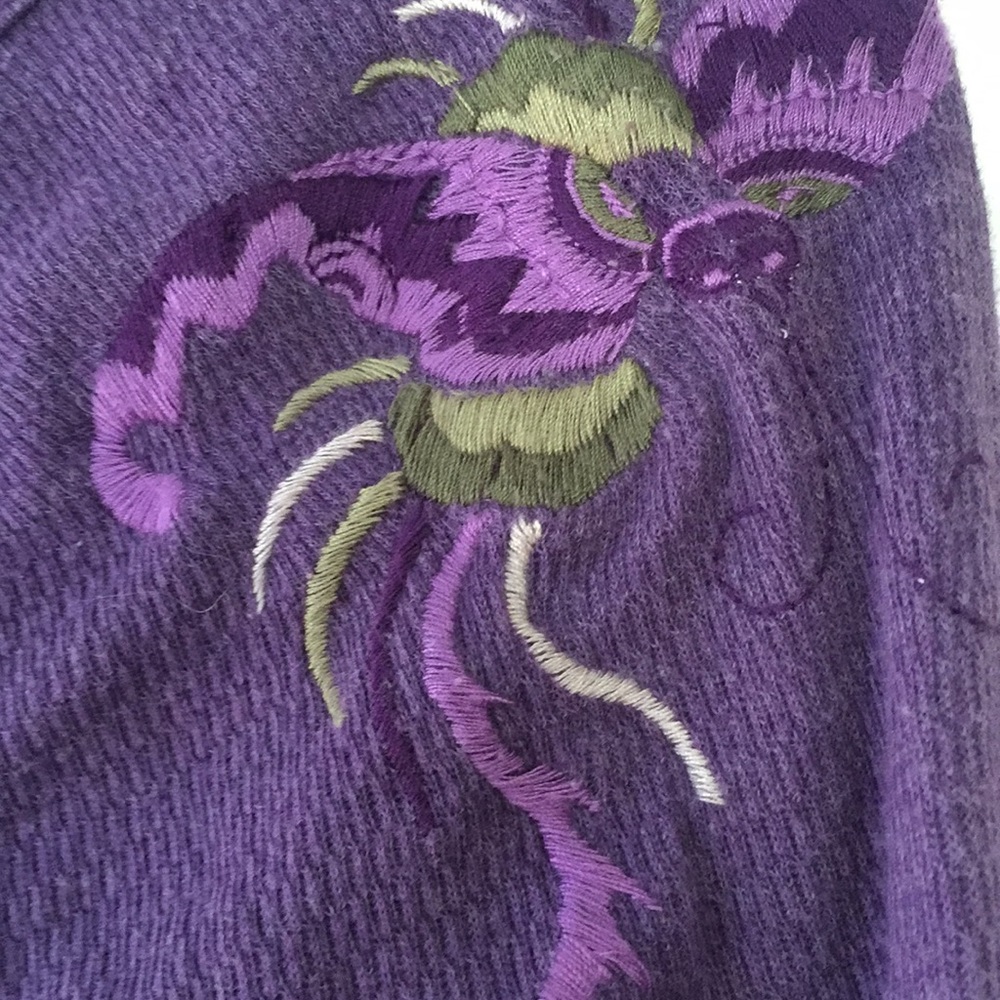 Button Down Embroidered Thermal. Great Condition. - image 3